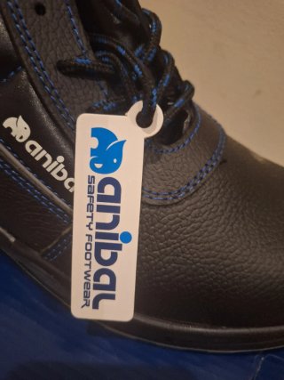 Stivali di sicurezza Anibal neri e blu
