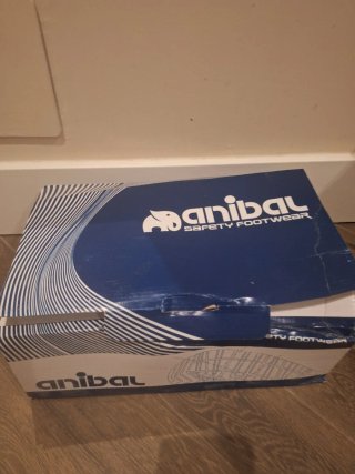 Stivali di sicurezza Anibal neri e blu