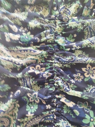 Vestido corto estampado floral