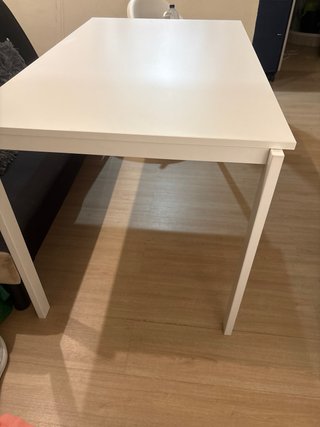 Mesa Comedor/Salón Blanca Madera