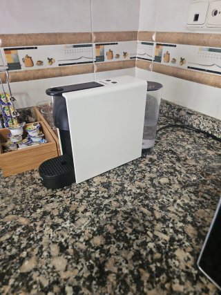 Cafetera Nespresso Krups Blanca