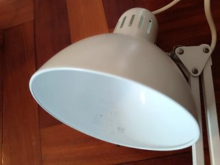 Lámpara flexo Ikea Tertial blanca