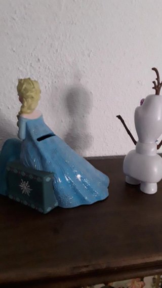 Figuras Disney Frozen Elsa y Olaf