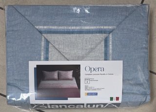 R/ Lenzuola Matrimoniale /  Flanella 100%  Opera