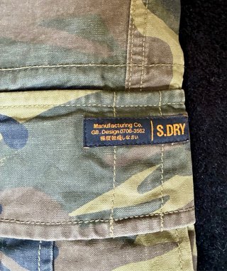Superdry Pantalones Cortos Cargo Militar
