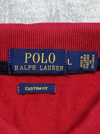 Polo T-Shirt Polo Ralph Lauren Rosso (L) Exclusive
