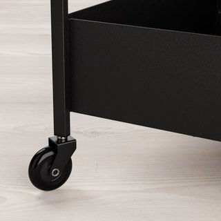 Carrito NISSAFORS IKEA Negro