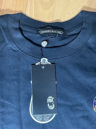 Camiseta Chrome Hearts Negra Talla M