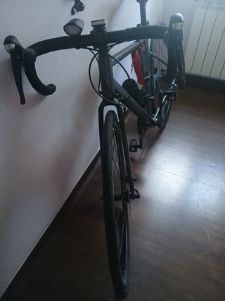 Bicicleta Triban RC500 convertida a RC520