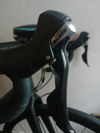Bicicleta Triban RC500 convertida a RC520