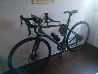 Bicicleta Triban RC500 convertida a RC520