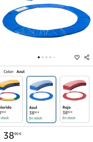 Cubierta Borde Cama Elástica Arebos 183cm