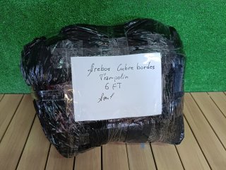 Cubierta Borde Cama Elástica Arebos 183cm