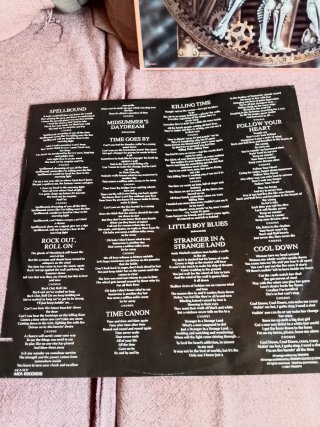 TRIUMPH thunder Seven 1984 LP vinilo ed. USA