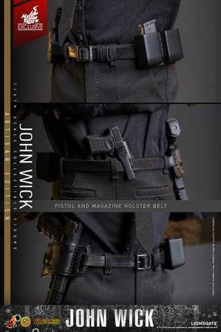 Hot Toys MMS833AEB John Wick (Edición Artesanal)