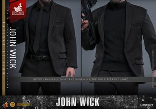 Hot Toys MMS833AEB John Wick (Edición Artesanal)