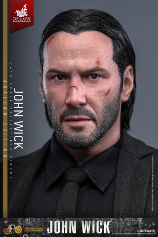 Hot Toys MMS833AEB John Wick (Edición Artesanal)