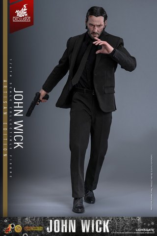 Hot Toys MMS833AEB John Wick (Edición Artesanal)