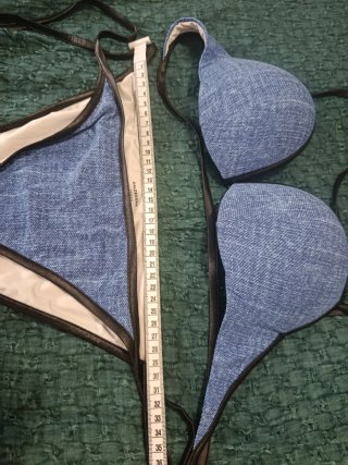 Bikini Calzedonia Push-Up Efecto Vaquero