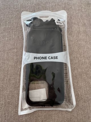 Custodia iPhone 15 Plus con Corda Nera Nuova