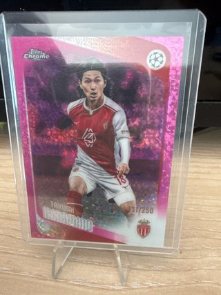 Takumi Minamino 131/250 Topps Chrome