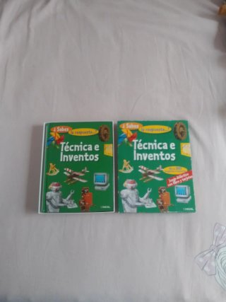 Libro juego educativo Técnicas e inventos