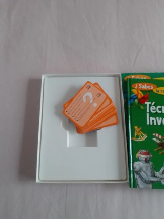 Libro juego educativo Técnicas e inventos