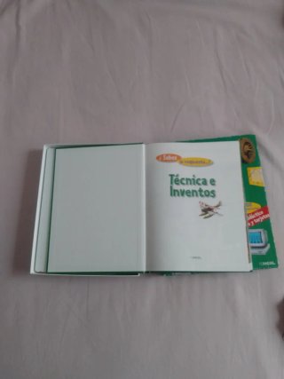 Libro juego educativo Técnicas e inventos