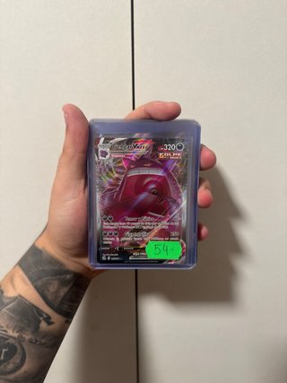 Carta Pokémon Gengar VMAX Español