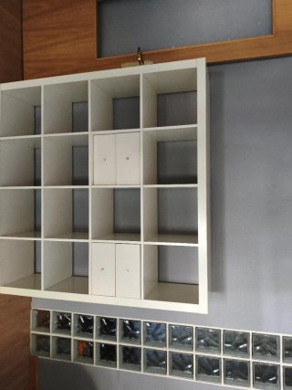 Estantería modular blanca