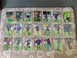 Lote Cartas FC Barcelona Megafichas 02/03