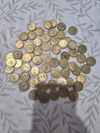 Lote de monedas antiguas