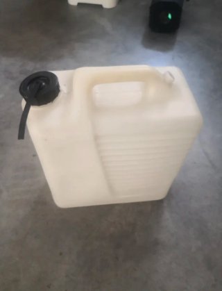 Garrafa para camper