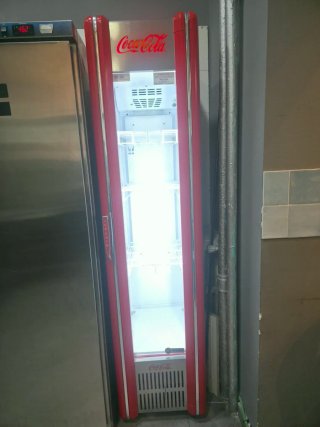 Nevera Coca-Cola Roja