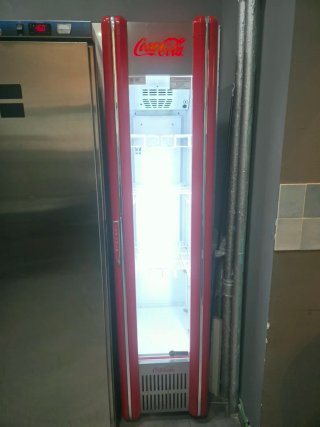 Nevera Coca-Cola Roja