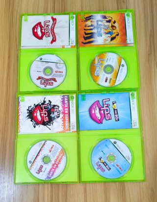 🇪🇦 Lote Party y Karaoke para Xbox 360