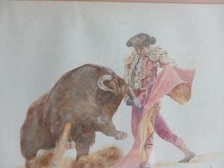 Cuadro taurino M. Martín Murillo