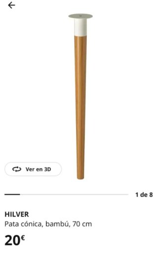 Mesa de escritorio IKEA LAGKAPTEN
