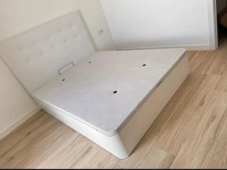 Canapé abatible madera con colchón