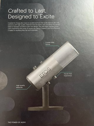 Micrófono USB EPOS B20 Streaming Nuevo