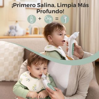 Aspirador Nasal Bebé Momcozy 2 en 1 SIN ESTRENAR