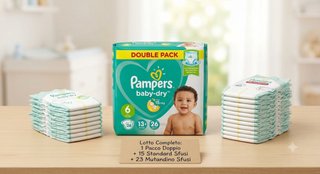 Pannolini Pampers Taglia 6 - 64 pezzi