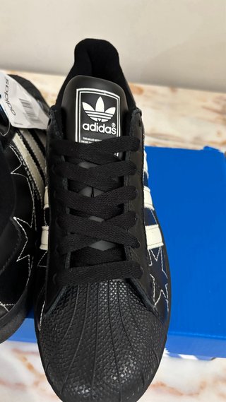 Adidas Superstar II Zapatillas Negras y Blancas