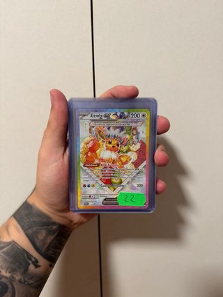 Carta Pokémon Promo Eevee EX Español