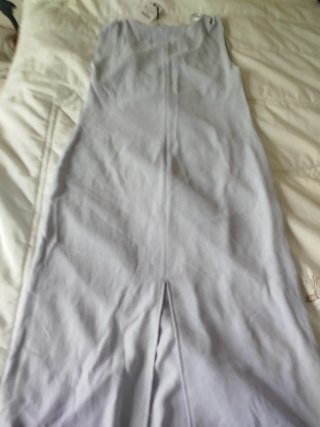 Vestido largo morado talla M