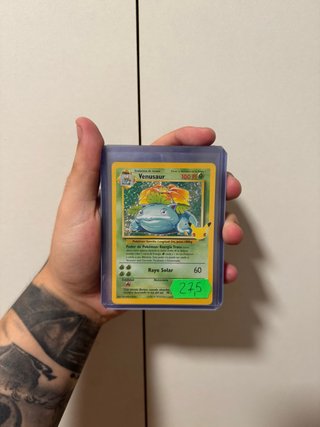 Carta Pokémon Venusaur 25 Aniversario Español