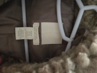 Abrigo H&M Beige