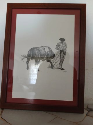 Cuadro taurino F. Ayala