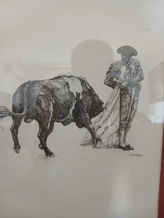 Cuadro taurino F. Ayala