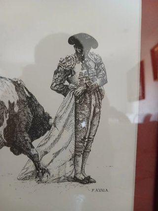 Cuadro taurino F. Ayala
